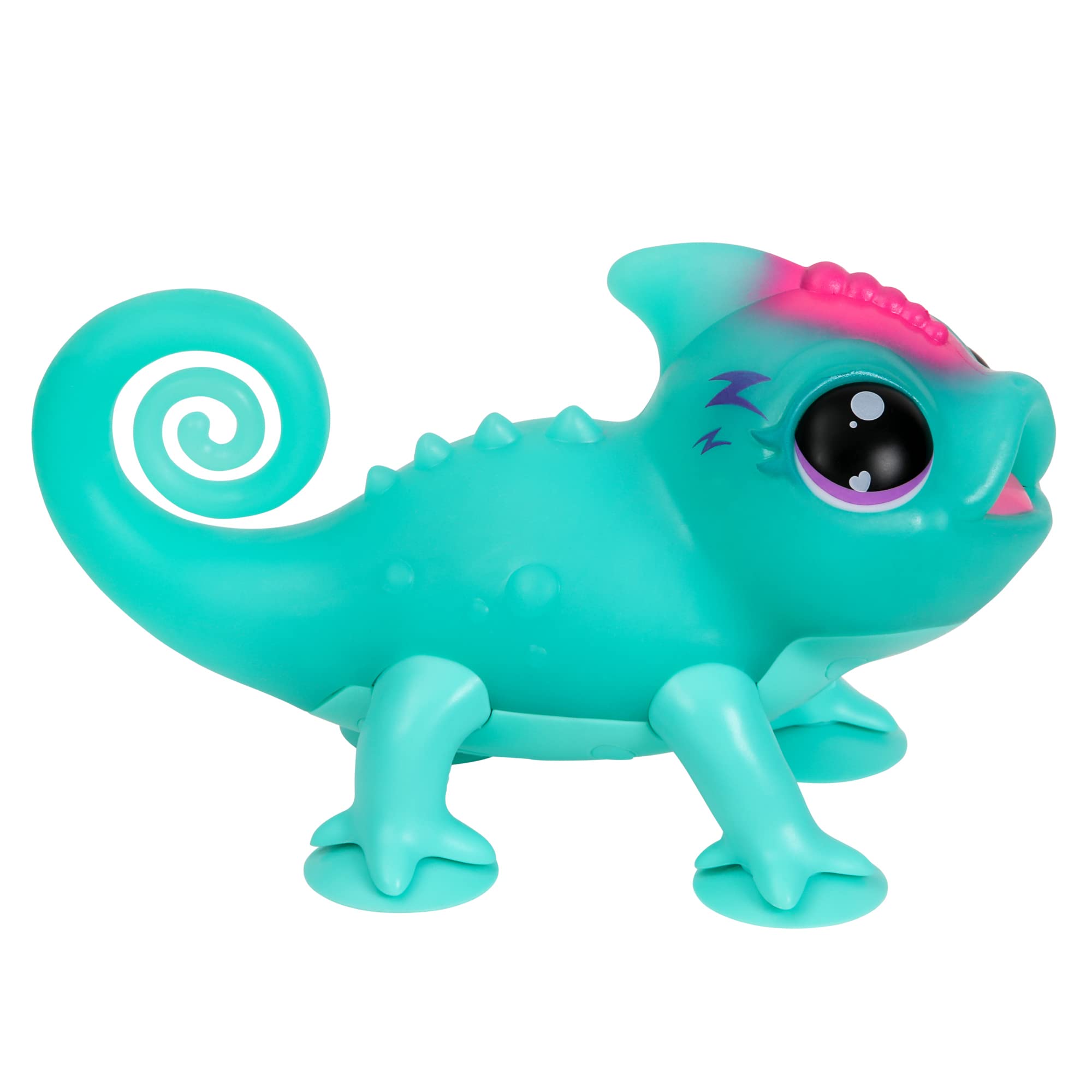 Little Live Pets Sunny The Li’l Chameleon Toy, Interactive Light Up Toy Pet with 30+ Sounds and Beat Detection, Interactive Animal Toys for Ages 5+