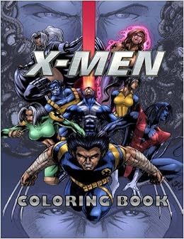 7400 X-men Coloring Book Pages Pictures
