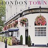 Graphique London Town Wall Calendar, 16-Month 2020 Wall Calendar with Historic English Landmark Phot by