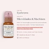 Tina Davies Sunset Pigment 1/2oz Permanent Eyebrow Makeup High Retention view 6