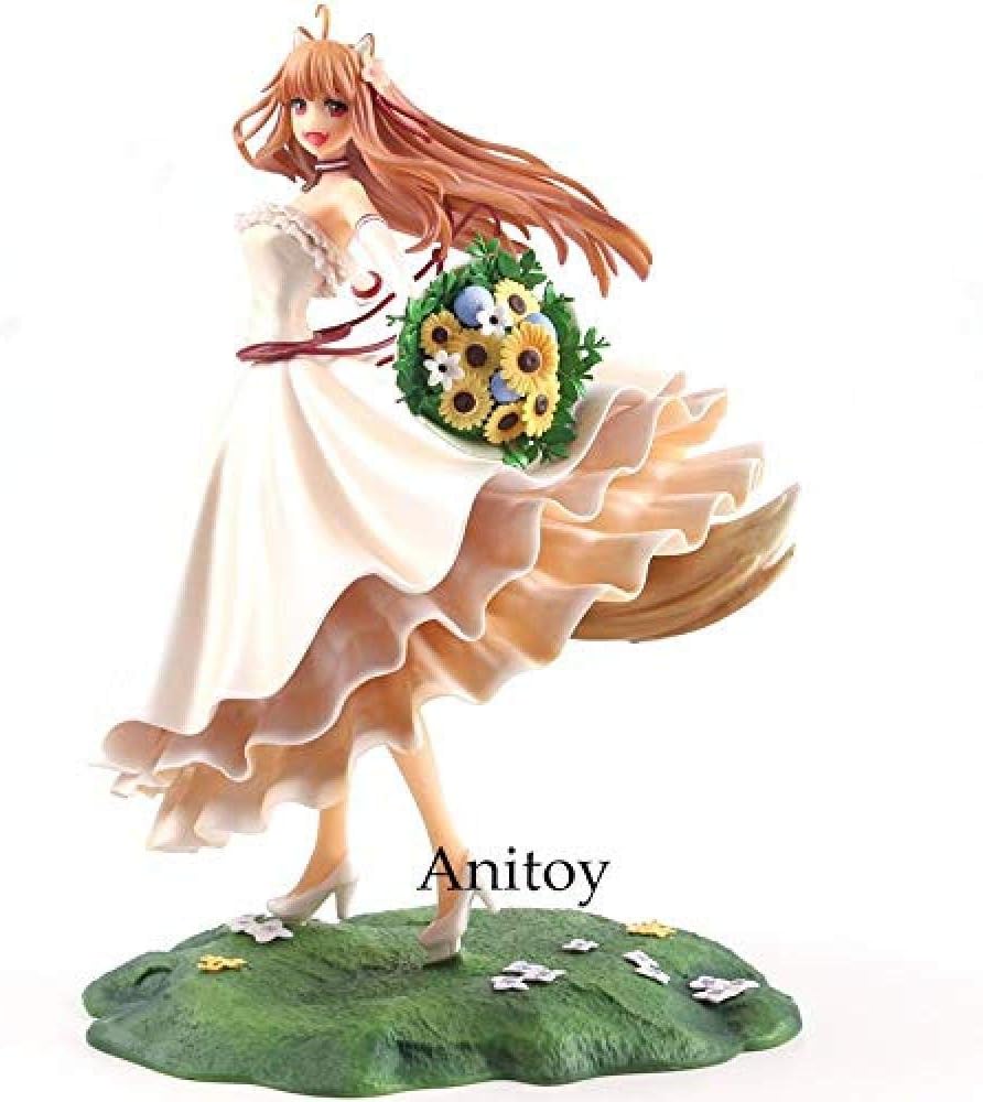 WSQT Anime Spice and Wolf Figure Holo Wedding Dress Ver. Holo Renewal 1/8 Scale PVC Action Figure Collectible Toy