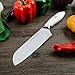 Godmorn Santoku Knife 7 inches Kitchen Knife German Stainless Steel Sharp Blade Utility Chopping Knife Kitchen Knife with ABS Ergonomic Handle Perfect Home Kitchen for Slicing, Dicing, and Mincing