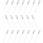 FUCSH 20PCS 4.7mm Instrument Cluster Gauge Panel Dashboard Back light Bulbs 12V-14V 95ma Compatible with Chevy Silverado Suburban Avalanche Trailblazer&amp;SSR GMC Buick