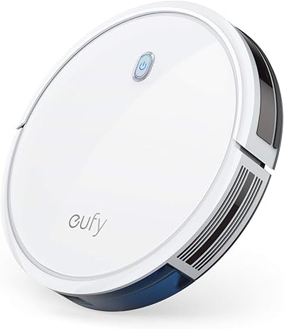 Anker Eufy RoboVac 11S (ロボット掃除機)【BoostIQ搭載 / 超薄型 / 1300Paの強力吸引 / 静音設計 / 自動充電 / 落下防止 / 衝突防止】(ホワイト)
