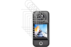 FJIASTB for SJCAM C300 Pocket Action Camera, Soft Screen Protector/HD Lens Film [2 in 1], Anti-scratch Anti-fingerprint High 