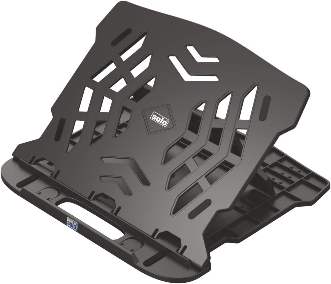 SOLO Portable Laptop Stand with 7 Adjustment Levels for Laptops Up Till 15.6 Inches, Compatible with All Leading Brands