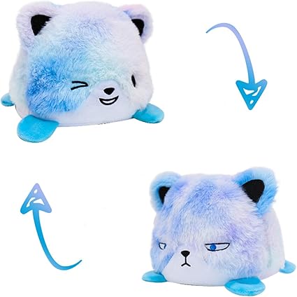 Amazon Co Jp フリップぬいぐるみ 可逆 両面 笑顔 可愛い動物 抱き枕 ふわふわな 子供大人へのギフト 23種類の色 15 15cm ホーム キッチン