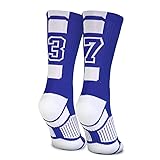 ChalkTalkSPORTS Custom Team Number Socks | Youth