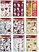 LOT OF 10 STICKERS OF SNOOPY PEANUTS CHARACTER