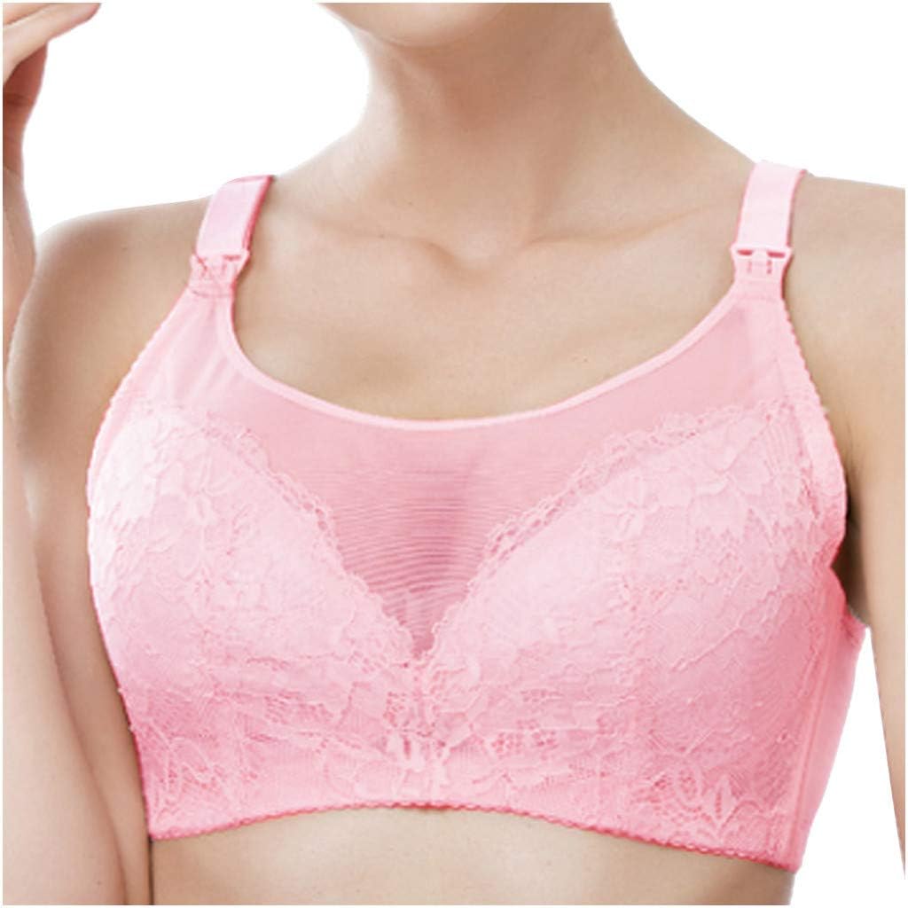 Bravetoshop Women Lace Fashions Bras Corset Bra Lace Gauze Bra Quakeproof Sleep Underwear