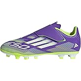 Adidas Unisex-Child F50 Club Hook & Loop Firm Ground/Multi Ground