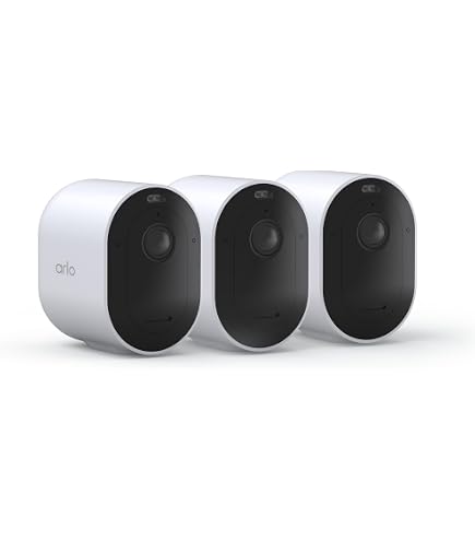 Amazon.com : Arlo Pro 4 Spotlight Camera 4 Pack - Wireless