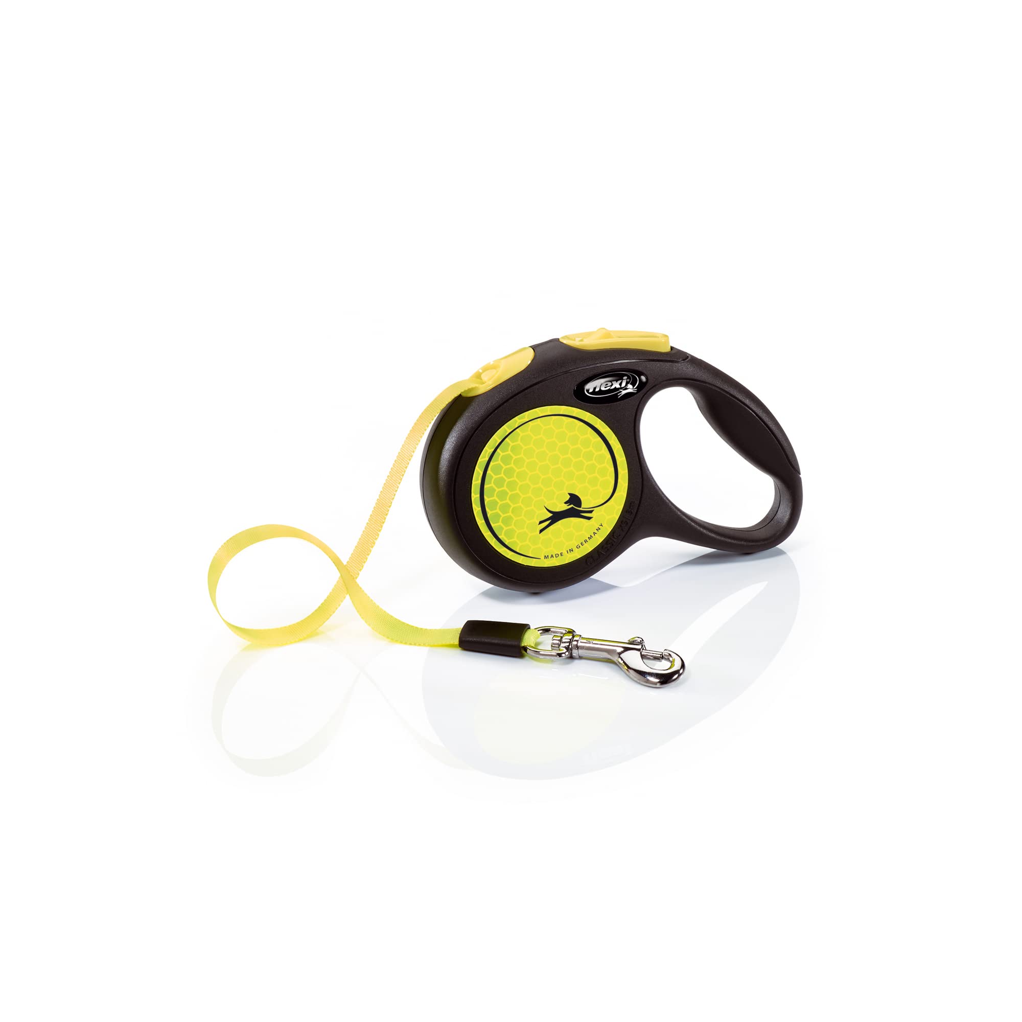 flexi New Neon XS Cord 3 m black/neon yellow — image 1