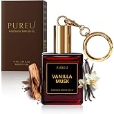 PUREU Pheromone Perfume Oil for Women, Long Lasting Travel Perfume Roll-On | Vanilla Musk Vanilla Perfume, Pure Ingredients, 30% Conc. Oil, 8-12Hr Wear, Portable Roll-On, Essential Oil, Great Gift.