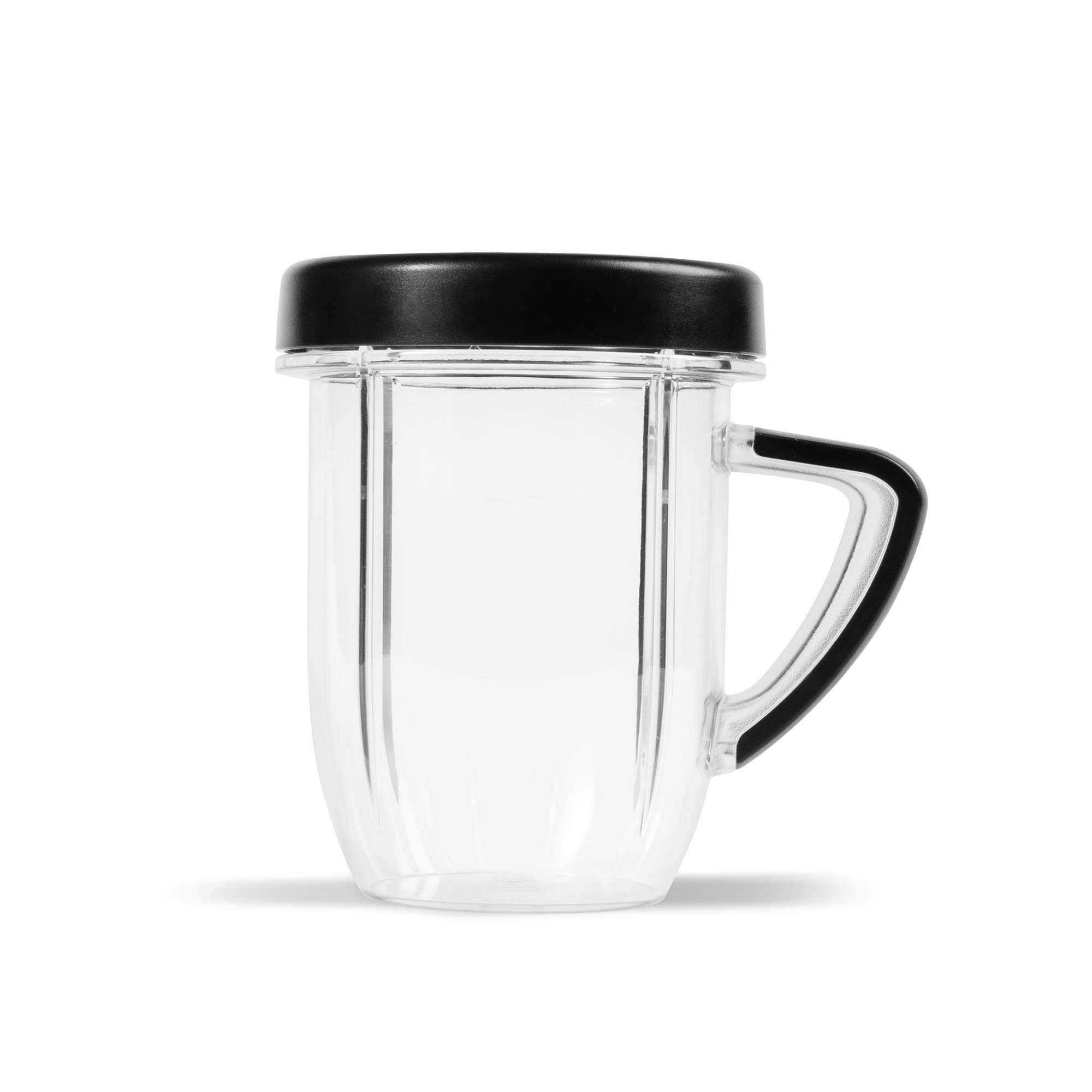 NutriBullet NBM-U0272 NutriBullet Rx 30 Oz Short Mug with Lip Ring, Black