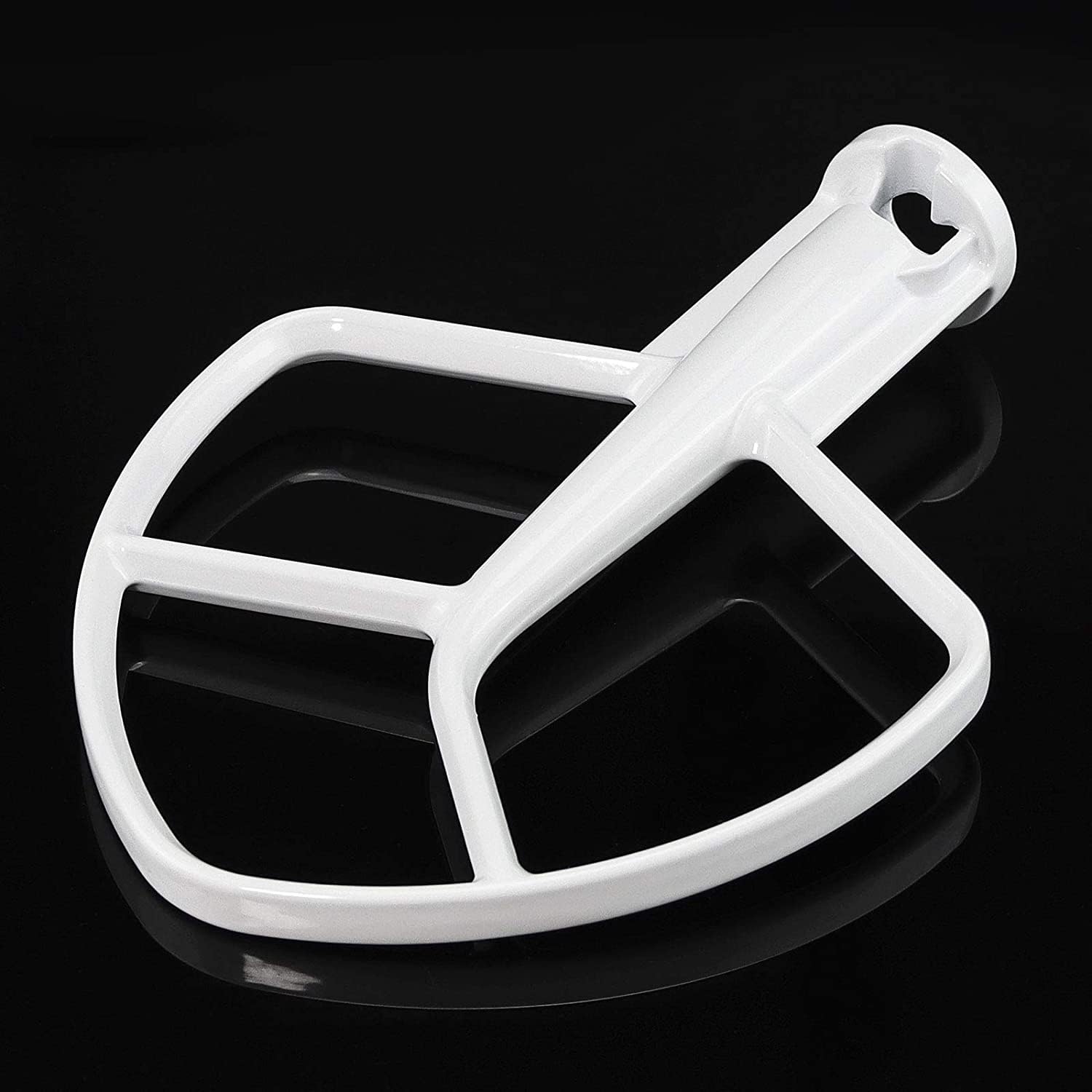K5AB K5SS Flat Beater Replacement/K5AB K5SS Coated Flat Beater for 5-Qt Bowl-Lift Stand Mixers of 9707670 W10807813 PS983355 AP3881259 Mixer Beaters Replacement,Fit Model KSM50 KSM5 KSM450 by Sikawai