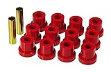 Prothane 7-1023 Red Rear Spring Eye and Shackle
