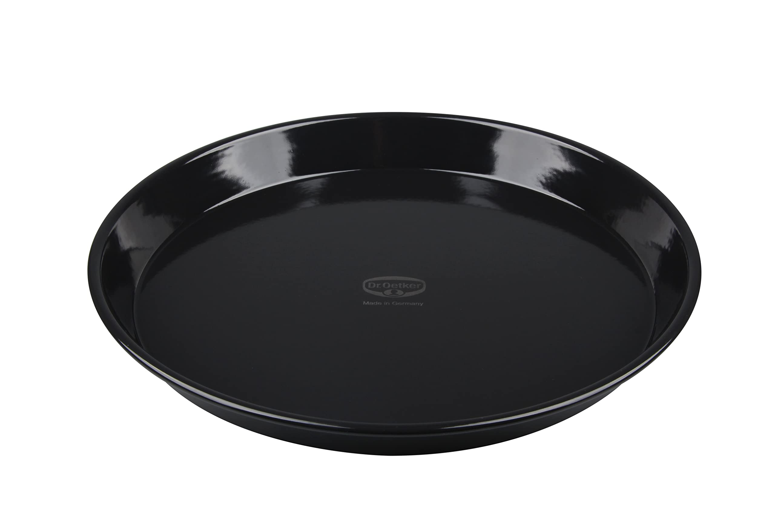 Dr.Oetker "Tradition Pizza/Baking Tray, Steel, Black, 28 cm