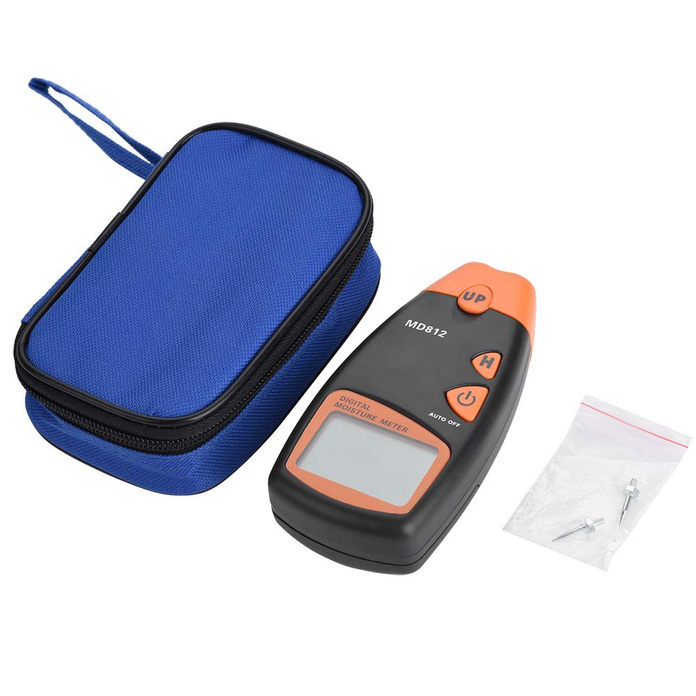 Digital Wood Moisture Meter SEAFRONT MD812 LCD 2 Pin Moisture Tester