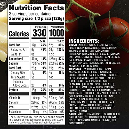 5 CALIFORNIA+KITCHEN+Signature+Pepperoni+Pizza