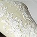 Lace Fabric Cotton Embroidered Applique DIY High-end Wedding Dress Accessories Handmade (Color B)