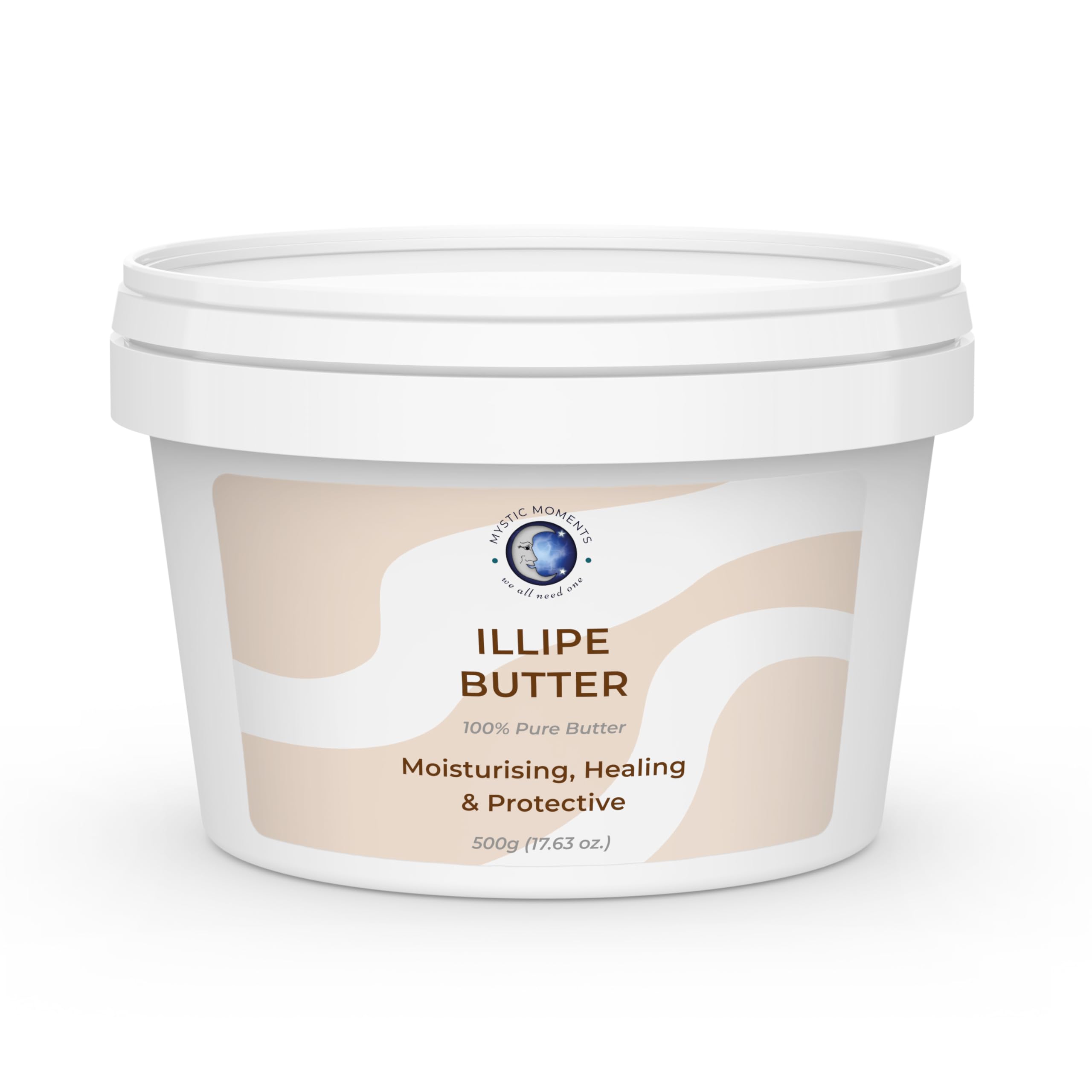 Mystic Moments | Illipe Butter 500g - Pure & Natural Cosmetic Butters Vegan GMO Free — image 1