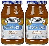 Smucker's Sugar Free Preserves with Splenda-Apricot-12.75 Oz-2 Pack