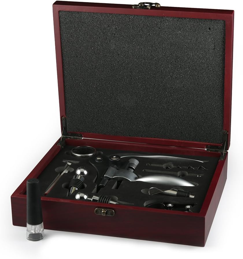 thumbnail image 2 of Wine Connoisseur Kit - Wine Accessories Set With Bottle Opener & Tools (New) 2 of 5