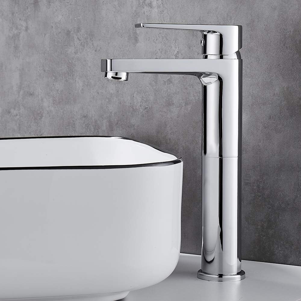 Gricol Bathroom Tall Basin Tap Vessel Sink Tap for Bowl Single Handle