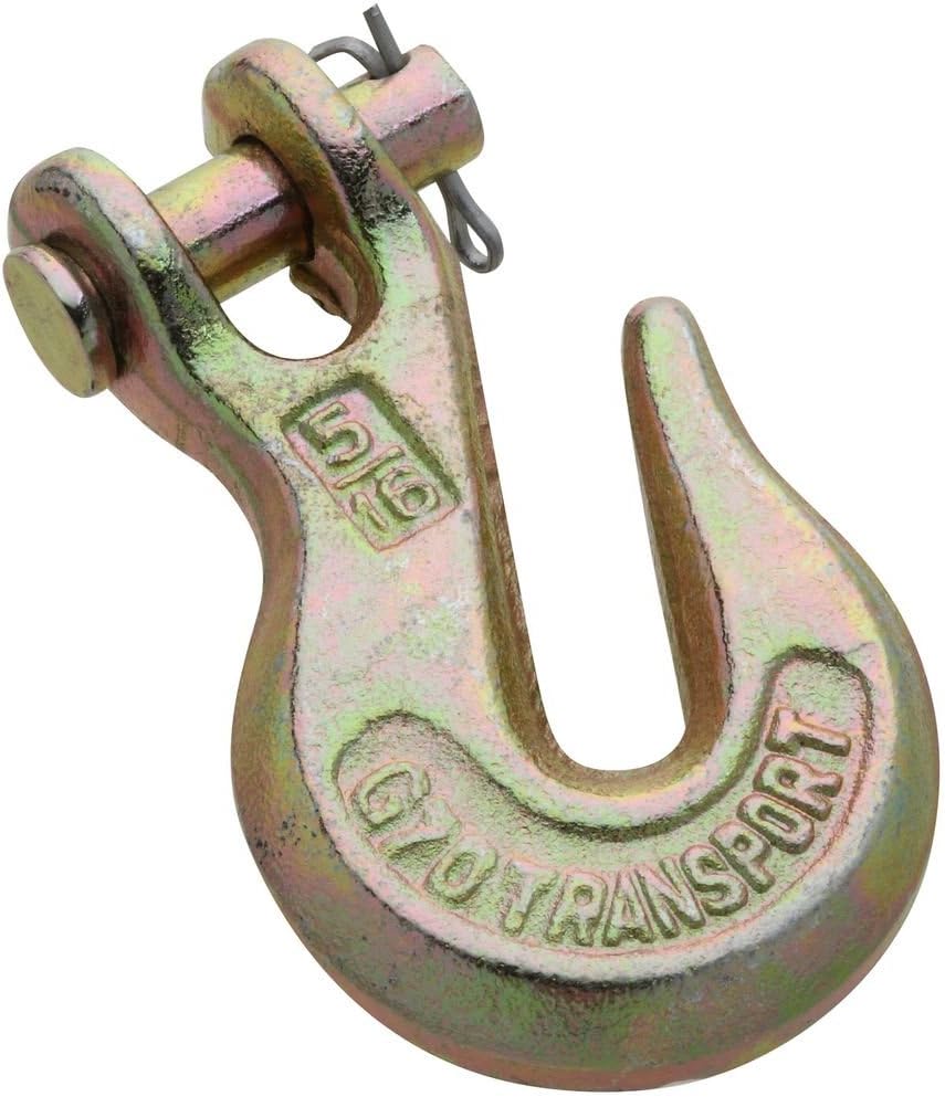 National Hardware N282-087 3253BC Clevis Grab Hook in Yellow Chromate