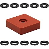 RURBRIN Schlagschrauber-Halteringe 10 Stück – Für 1/2" & 3/8" Antrieb, Mit O-Ring, Für Milwaukee
