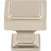 Top Knobs TK702BSN Transcend Collection 1-1/4" Ascendra Knob, Brushed Satin Nickel