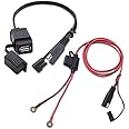 MICTUNING Motorcycle USB Charger,SAE To USB Cable Adapter - View #8