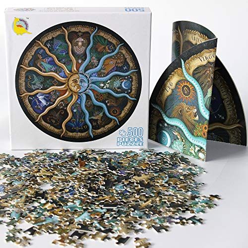 Moruska 500 Piece Puzzles for Adults Zodiac Constellation Puzzle