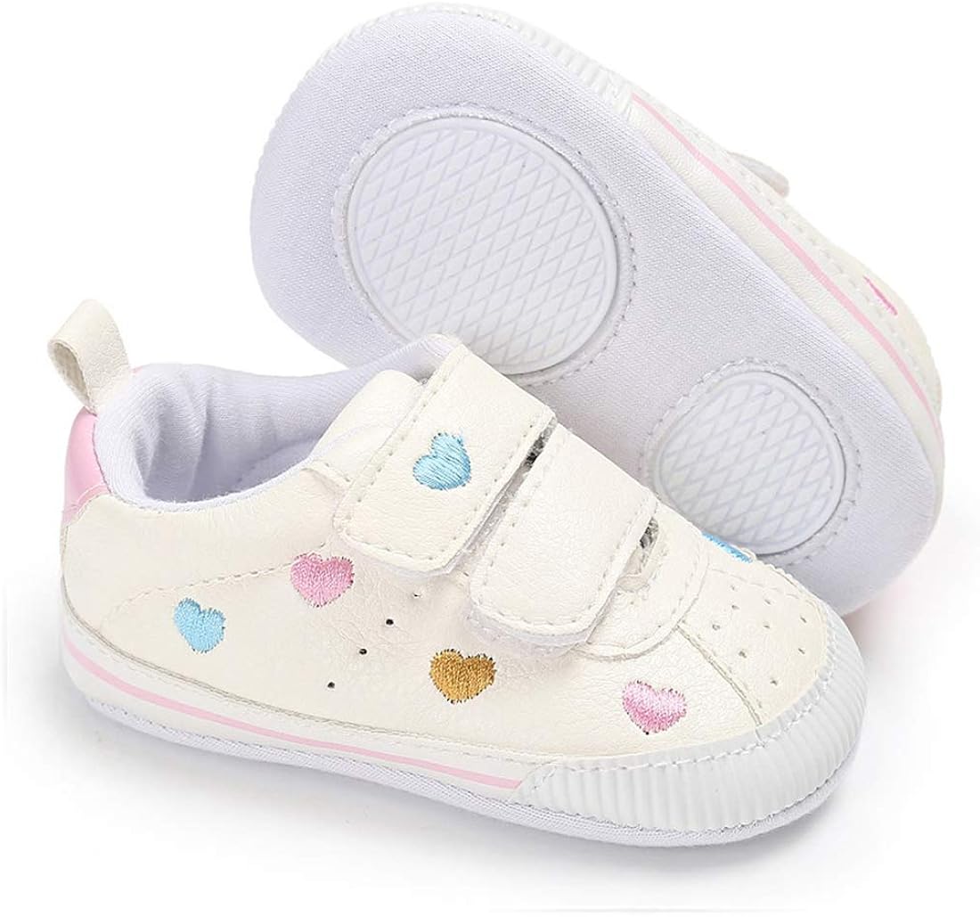 | E-FAK Baby Shoes Boys Girls Infant Sneakers Non-Slip Rubber Sole Toddler Crib First Walker Shoes | Sneakers
