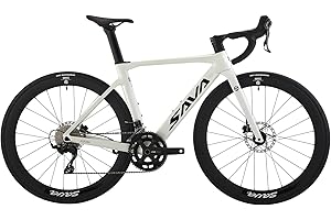 SAVADECK A7L Carbon Road Bike, T800 Carbon Fiber Frame 700C Racing Bicycle with Shimano 105 R7100 24 Speed Groupset and Hydraulic Disc Brake, Ultra-Light Carbon Bike for Man and Women