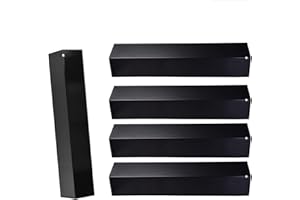 Criditpid Grill Heat Plate Shields Replacement Parts for Brinkmann 810-3660-S, 810-2512-S, 810-8411-5, 810-2511-S, Porcelain Steel Gas Grill Heat Tent Flame Tamer Replacement for Uniflame, Aussie.