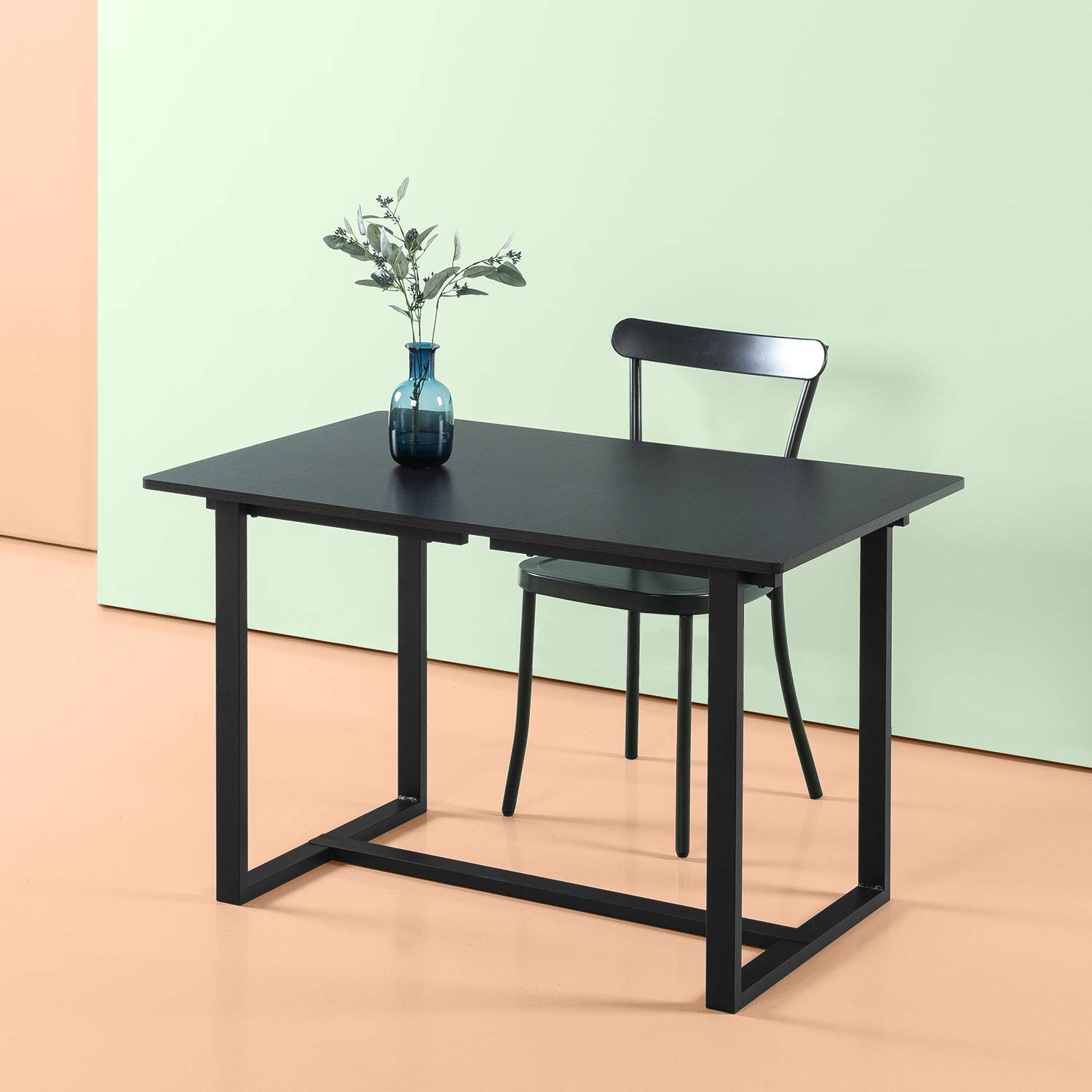 Buy ZINUS Alto 47” Black Frame Desk / GOOD DESIGN Winner / Computer
