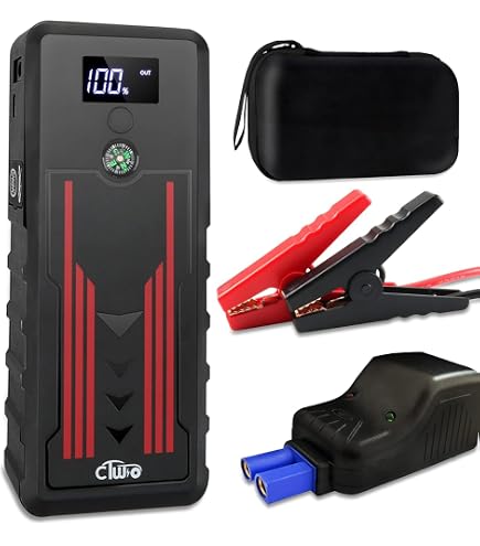 Amazon.com: CTWJO Jump Starter with Air Compressor, 3000A Portable
