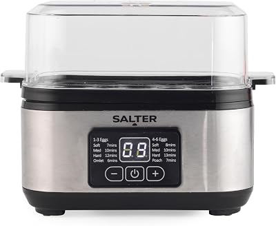 Salter 3 in 1 Digital Egg Cooker 6 Egg Capacity EK6153