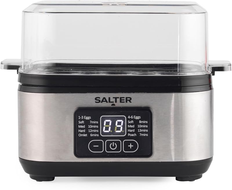 Salter 3 in 1 Digital Egg Cooker 6 Egg Capacity EK6153