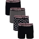 MESSI BOYS 4PK STRETCH BOXER BRIEFS