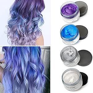 Amazon Com Mofajang Temporary Hair Color Wax Hair Colorants 4