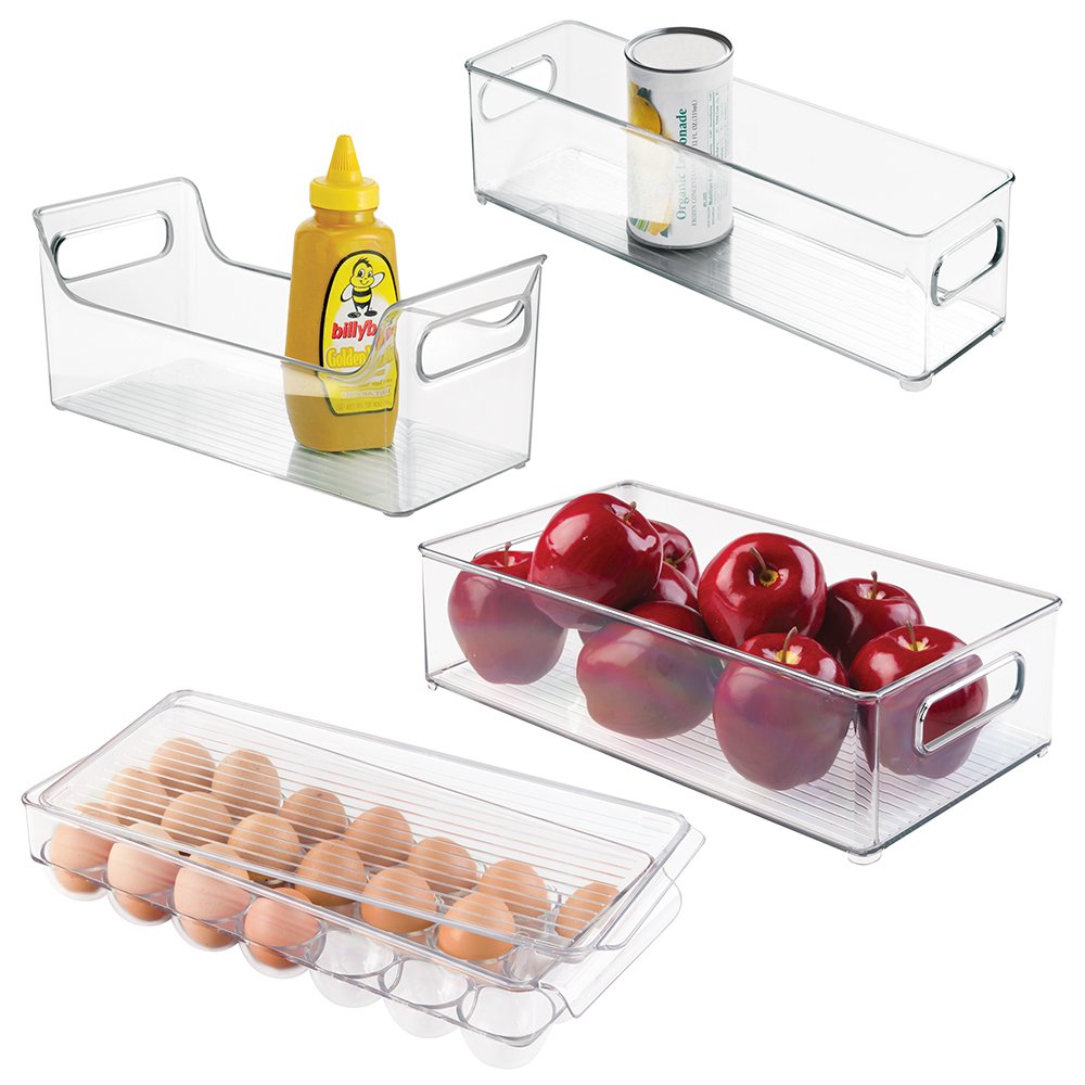 Which Is The Best Interdesign 4 Piece Refrigerator Storage Set