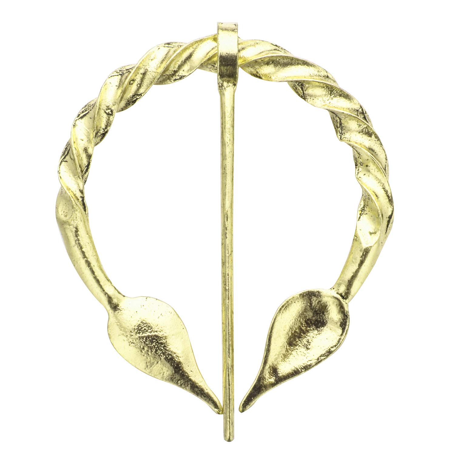 XGALA Viking Brooch Pin Clasp Clothes Cloak Pin Celtic Shawl Scarf Brooch Jewelry for Women Girls, Metal
