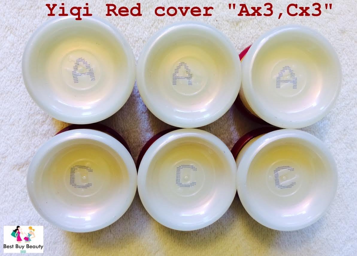Yiqi Beauty Brightening/Whitening RED COVER (6 pcs) Products Certification & FDA approved (NEW!) Ax3, Cx3
