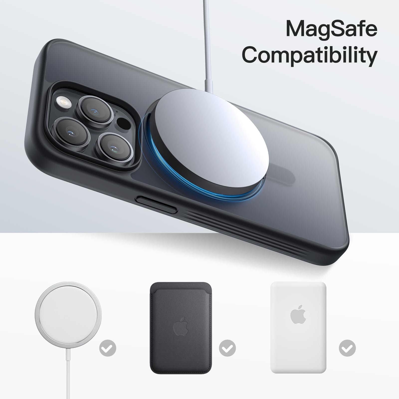 Chicfun 360° O-Ring MagStander for iPhone 16 Pro Max Case