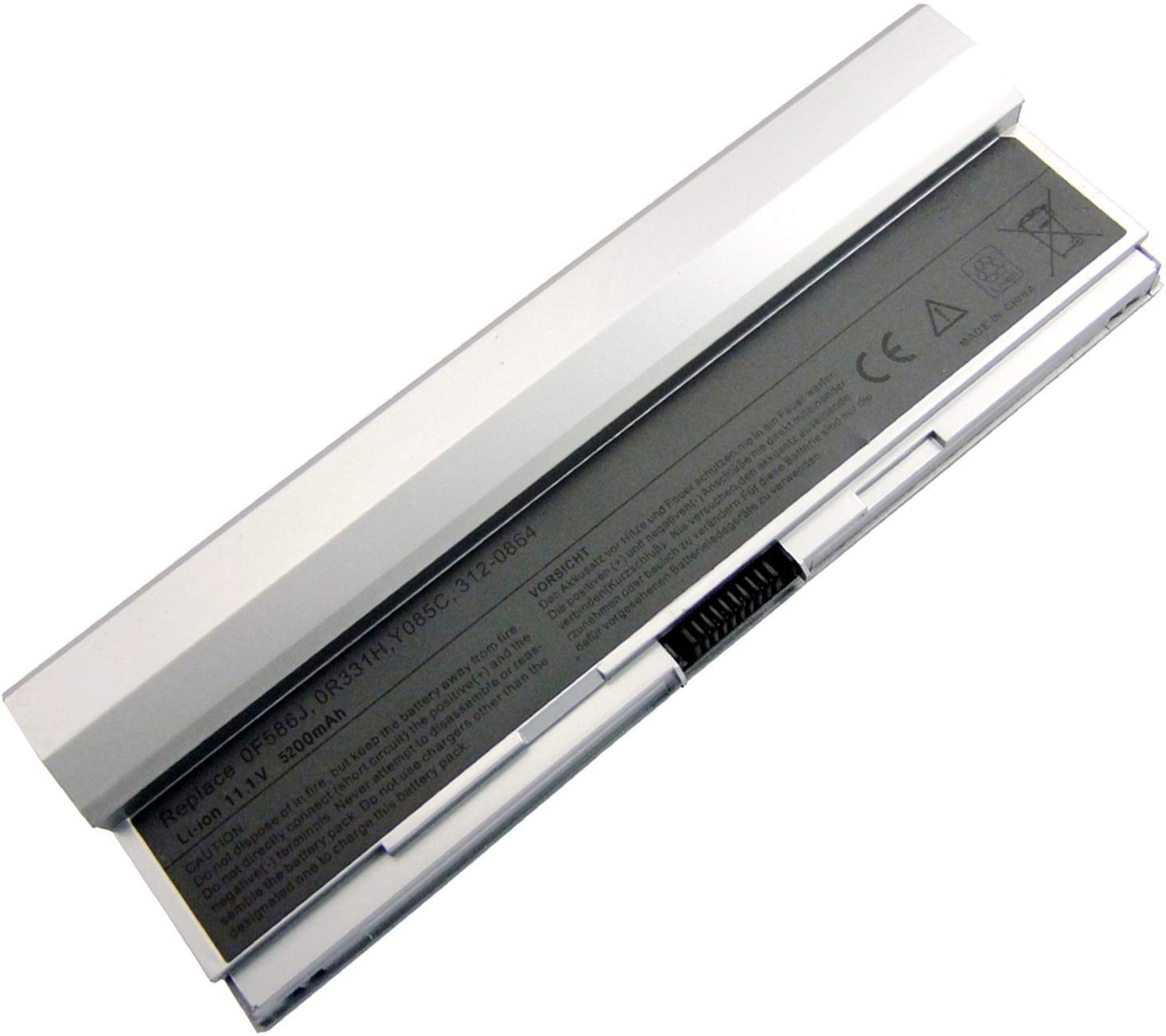 Y085C Y084C W343C R640C R841C Y082C R839C W341C W346C X595C U444C 00009 312-0864 451-10644 453-10069 F586J R331H R640C R841C Laptop Battery Replacement for Dell Latitude E4200 E4200N(11.1V 5200mAh)