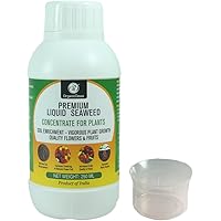 OrganicDews Liquid Seaweed Concentrate for Plants with Measuring Cup