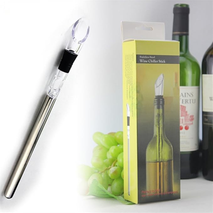 Netral Wine Chiller Stick 3 in 1 Stainless Steel Wine